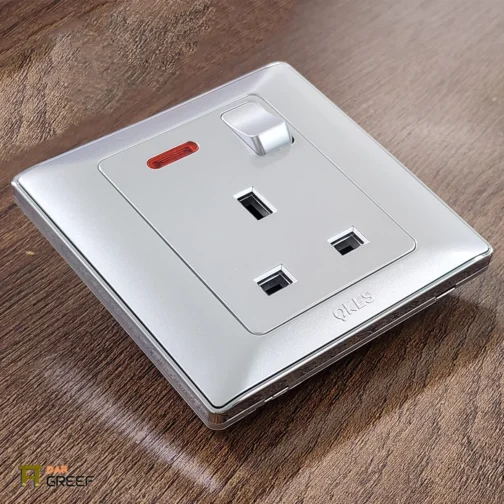 ⁦OKES Socket Single 13A⁩ - الصورة ⁦5⁩