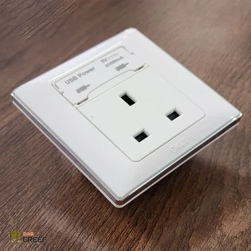 ⁦OKES Socket USB 13A⁩ - الصورة ⁦4⁩