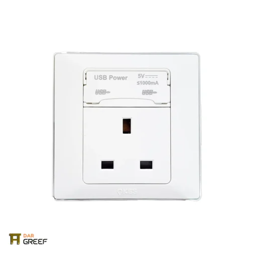 ⁦OKES Socket USB 13A⁩ - الصورة ⁦3⁩